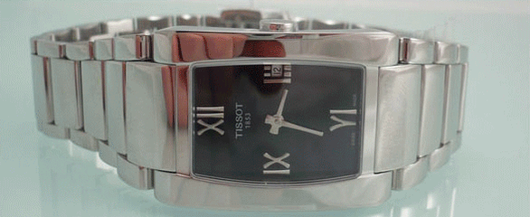 精致计时，都市风尚 探索天梭T007.309.11.113.00/053.00女士石英腕表